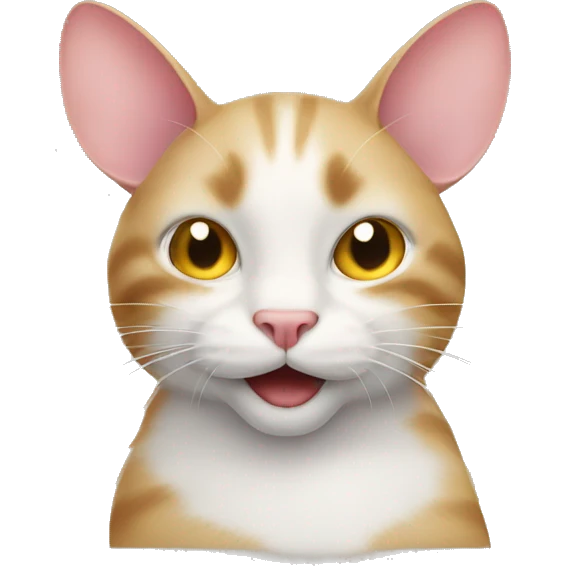 Cat and mouse  emoji