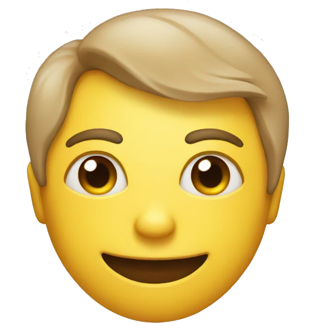 An emoji with closed eyes and an evil smile. emoji