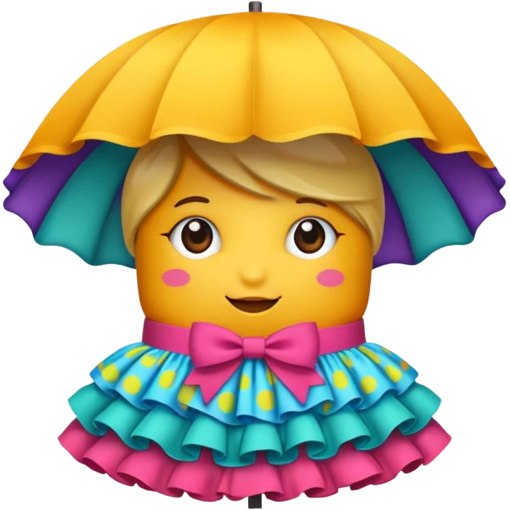 sombrinha de frevo emoji