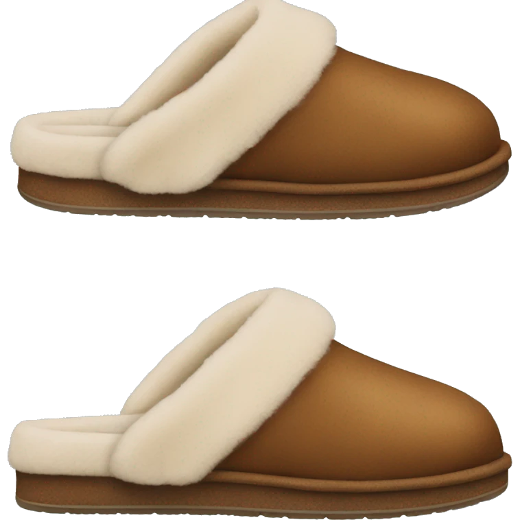 Ugg slippers brown emoji