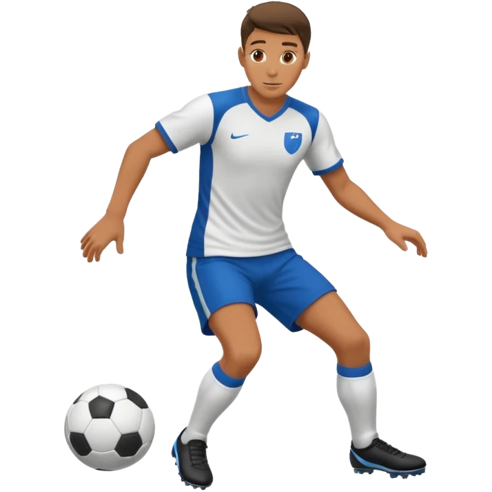 soccer player doing ball tricks emoji