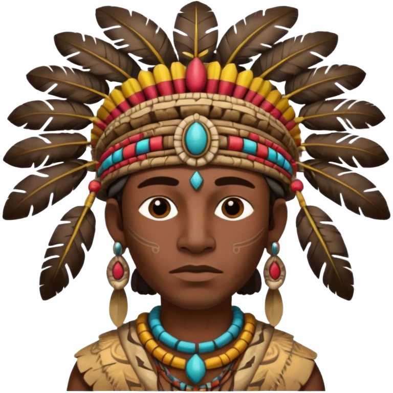 man primitive maya emoji