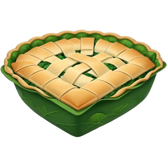 spinach pie emoji