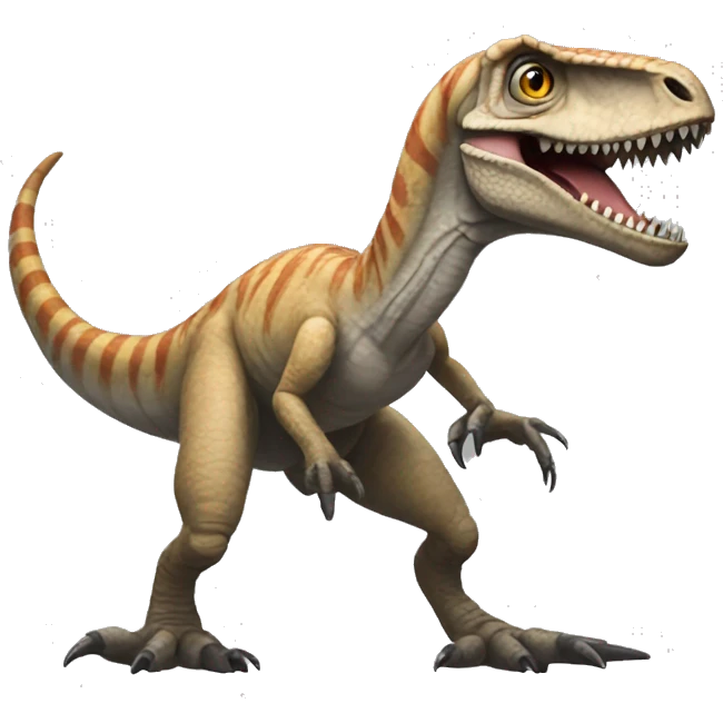 i want an velociraptor, with flailing arms emoji