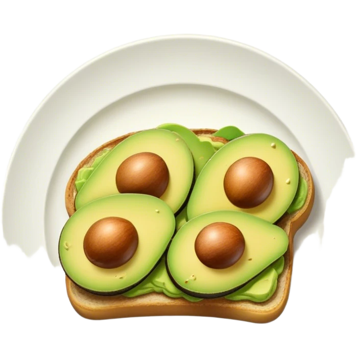 Avocado toast  emoji