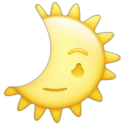 SUNSHINE emoji