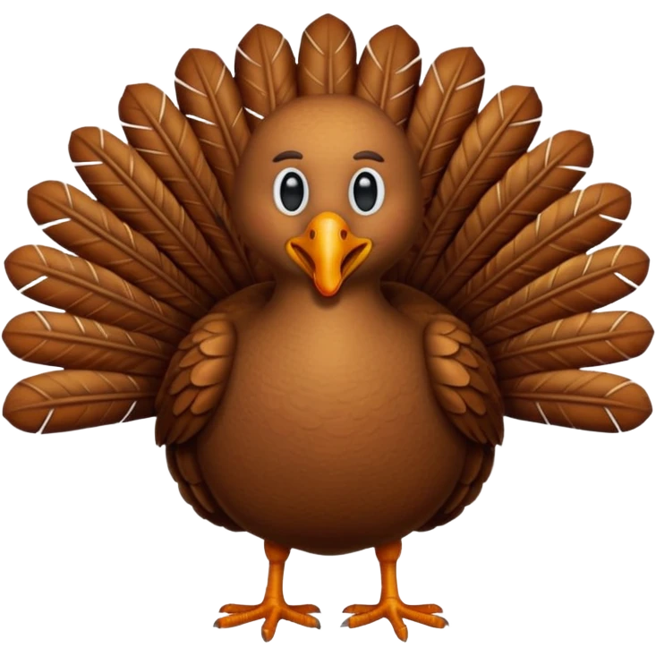 Generate Turkey emoji  emoji