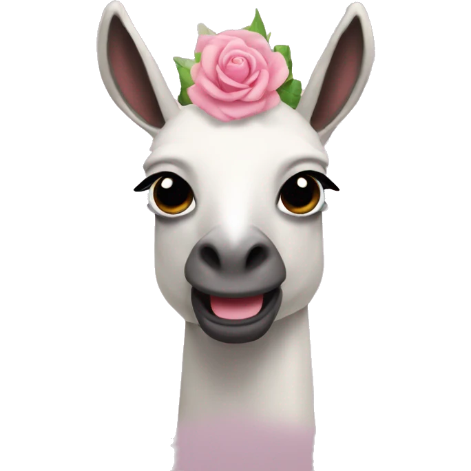 Rosa en llamas emoji