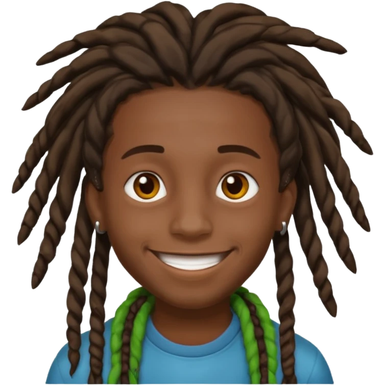 Boy with dreads emoji