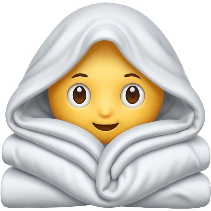 Something under the blanket emoji