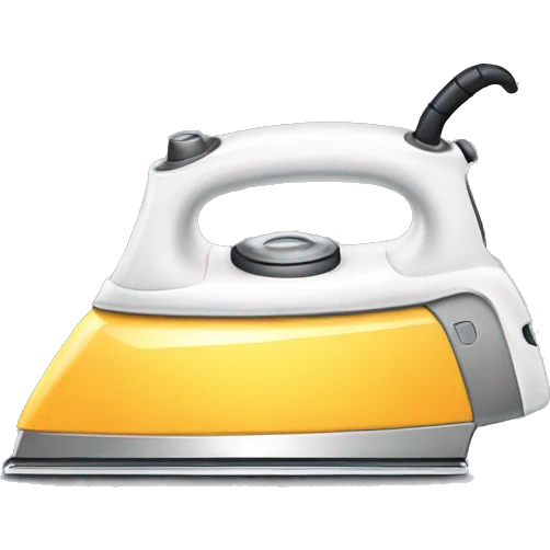 Clothes iron emoji