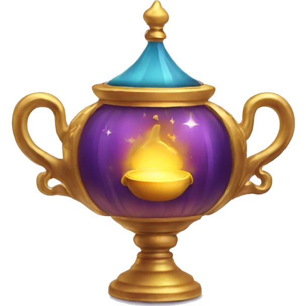 Magic lamp emoji