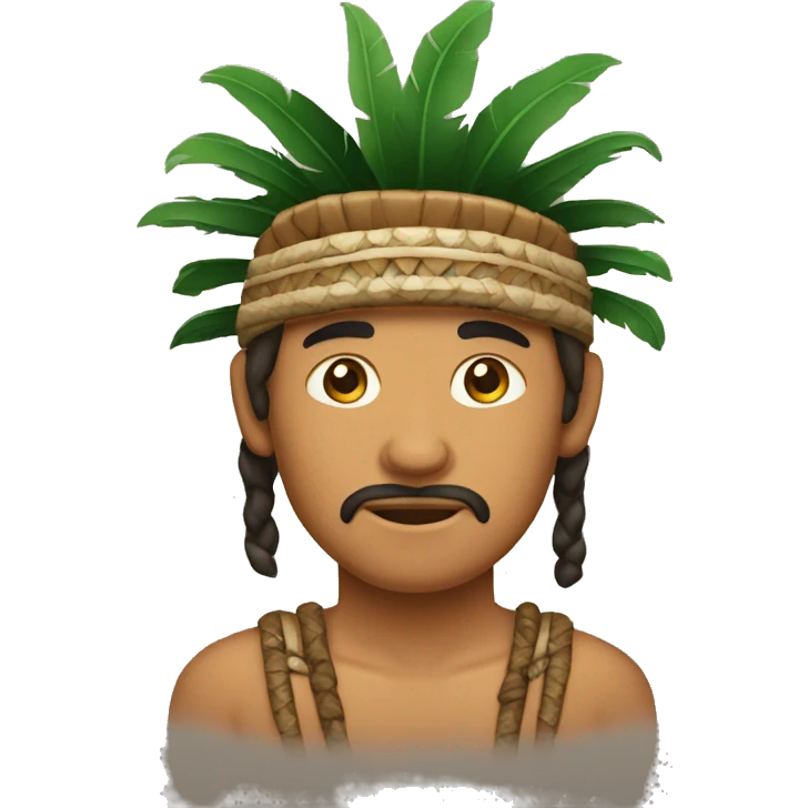 Hombre  indio con un trapo en la cabeza emoji