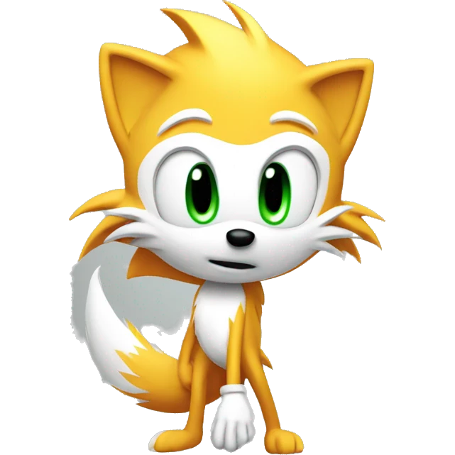 Tails sonic emoji