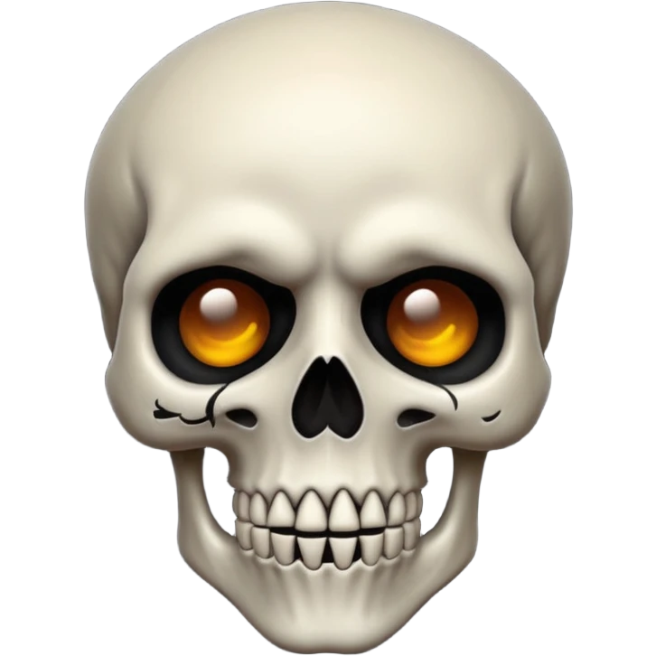 goth skull emoji, dark and moody emoji