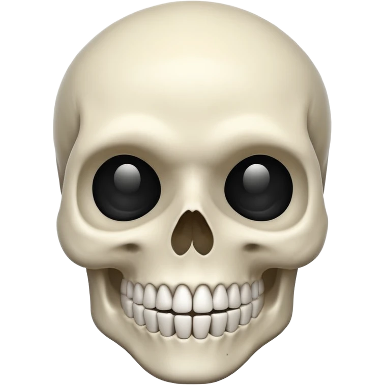 Tete de mort emoji
