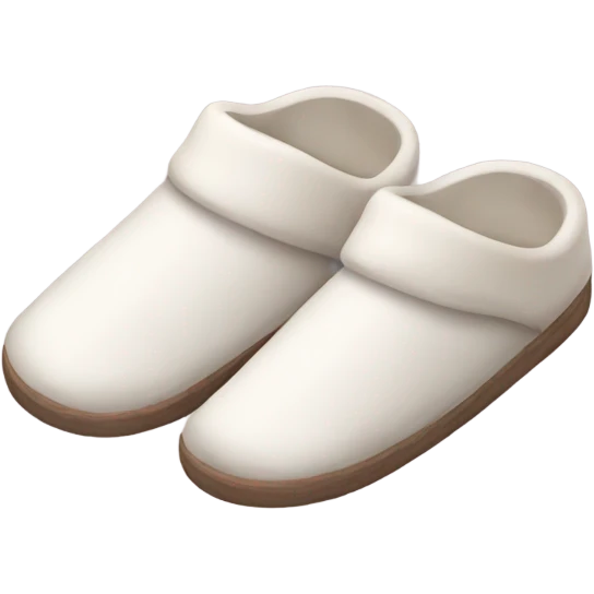 Aesthetic slippers emoji