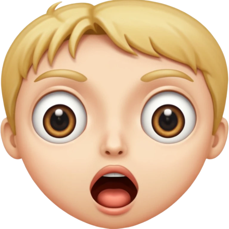 dos caras de sorprendido 

 emoji