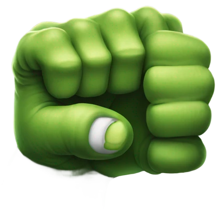 Hulk THUMB UP emoji