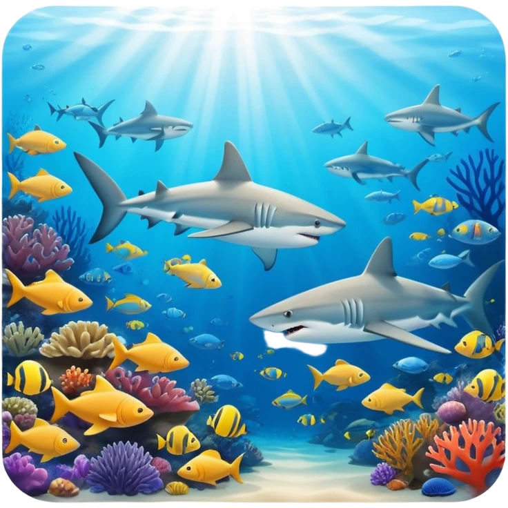 🪸🦈🪼🐠 emoji