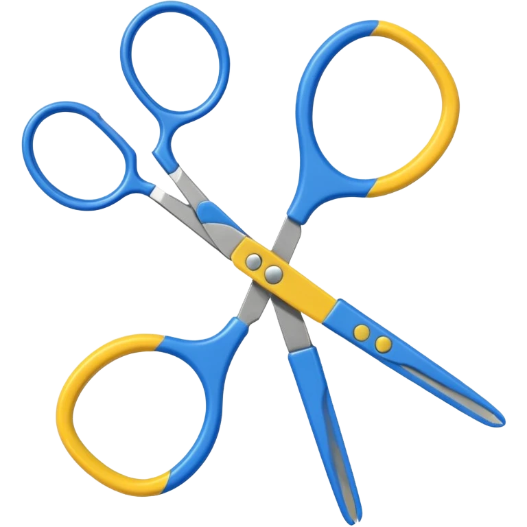kid scissors emoji