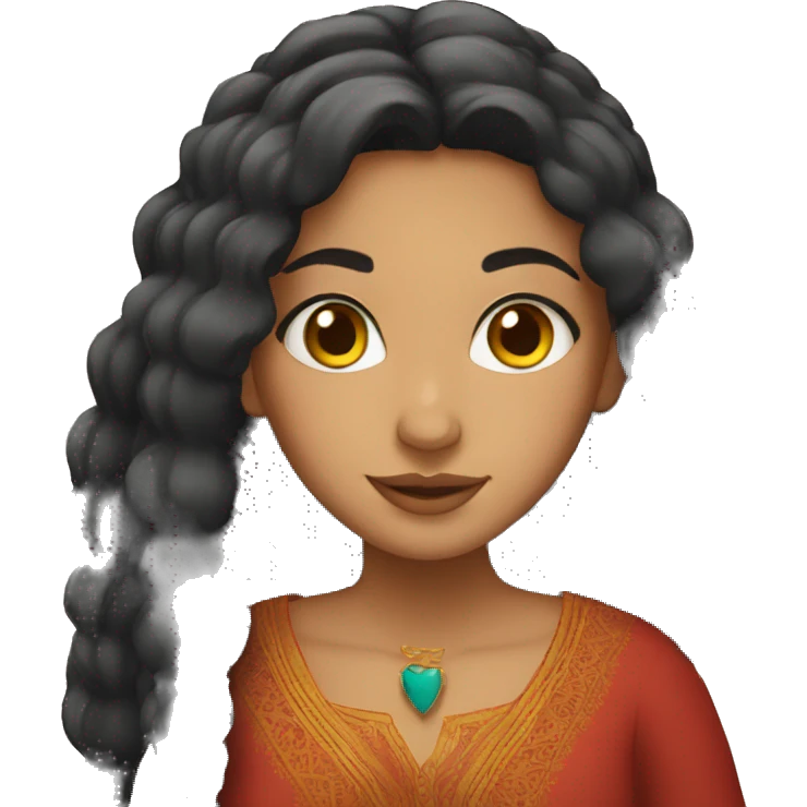 Moroccan girl emoji