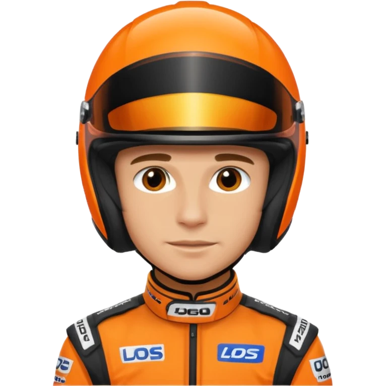 Lando Norris Race Driver emoji