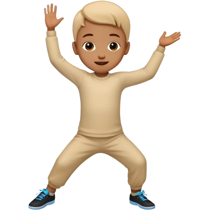 dance small kid emoji