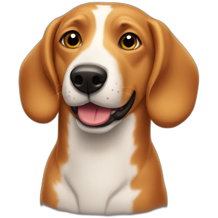 perro salchicha emoji