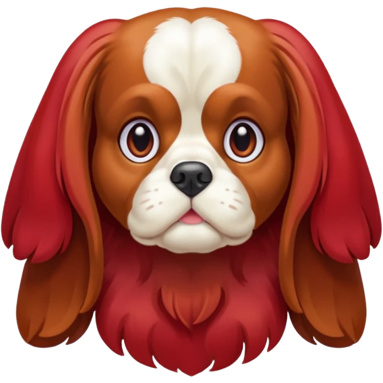 ruby colored king charles emoji