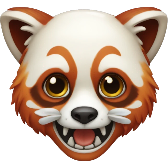 red panda skeleton
 emoji