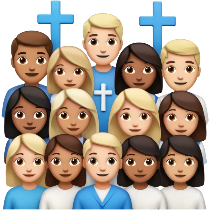 Fake Christians emoji
