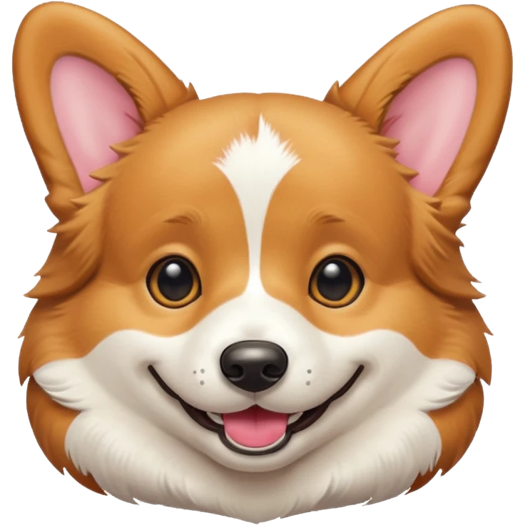 Cheeky corgi emoji