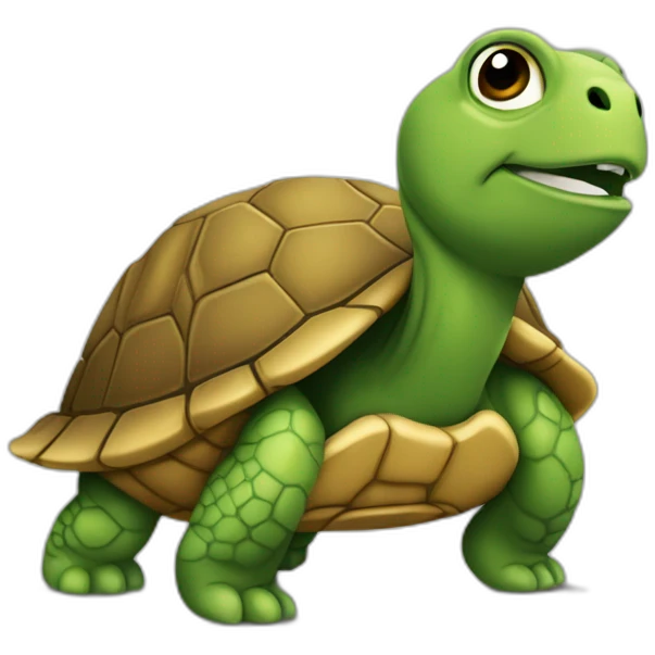 Tortue sur l’autre emoji