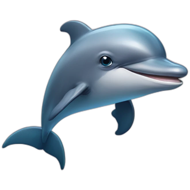 awkward dolphin emoji