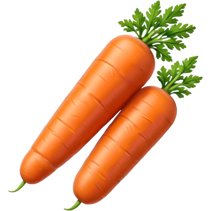 carrot orange vienna sausages emoji