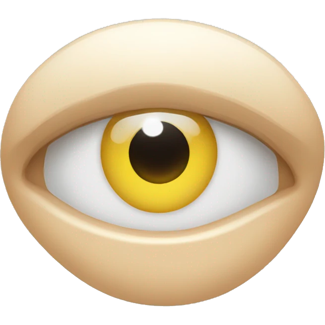 plastic contact lens emoji