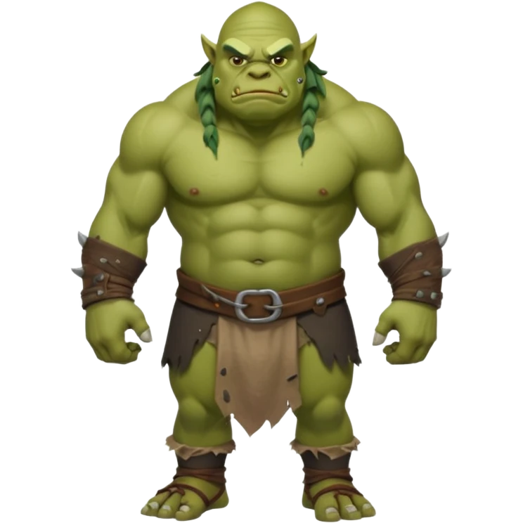 Ogre full body emoji