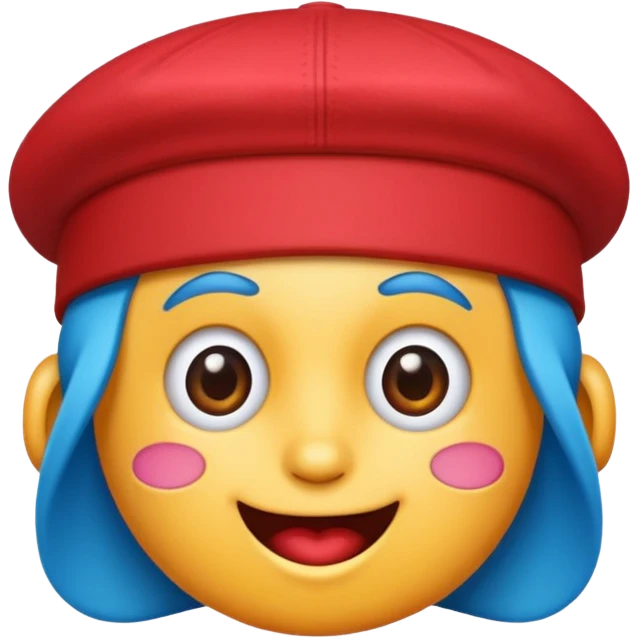 cap cute and quirky emoji