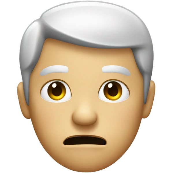 Annoyed with finger  emoji