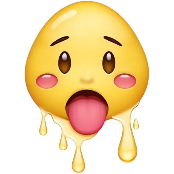Emojis triste con la lengua afuera  emoji