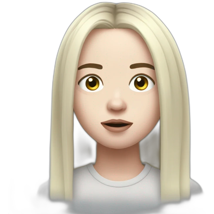 Billie eilish chanteuse emoji