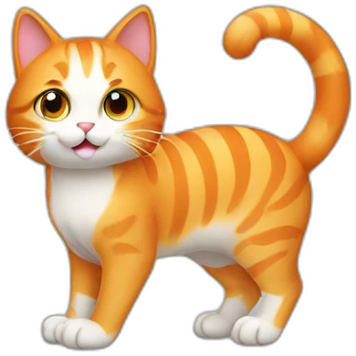 organge cat emoji