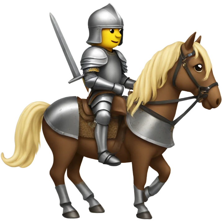 Knight on horseback  emoji