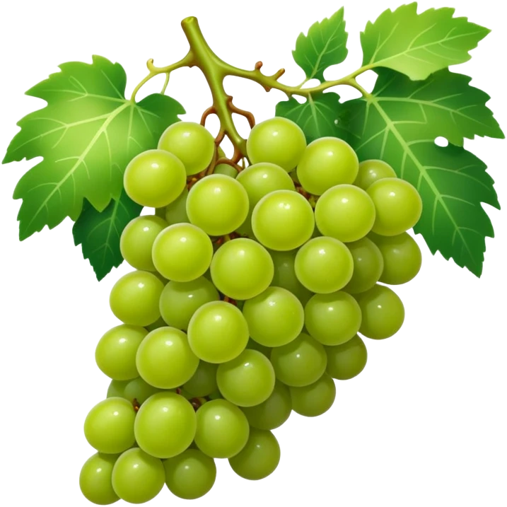 grapes cluster natural sugar energy emoji