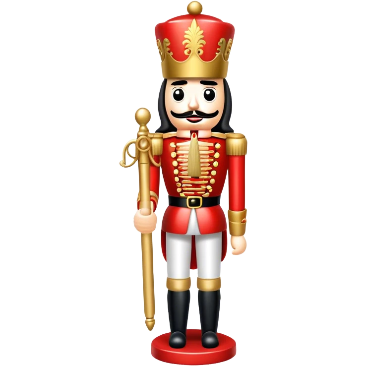 Christmas nutcracker emoji