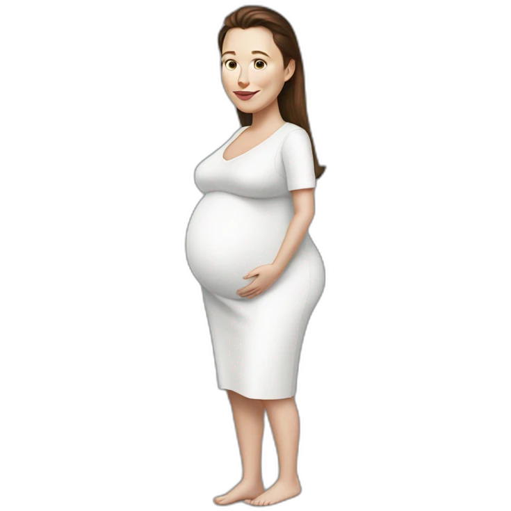 Elon musk pregnant full body emoji