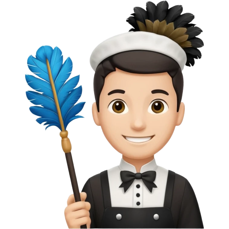 male maid emoji