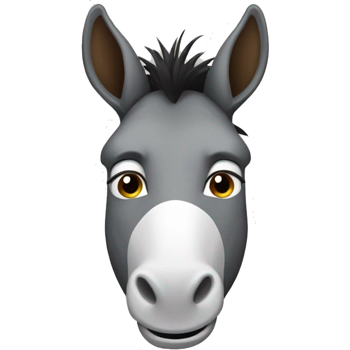 Donkey face palming  emoji