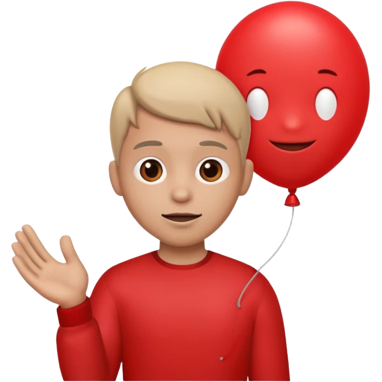 Balloon Float with Cartoon Character emoji